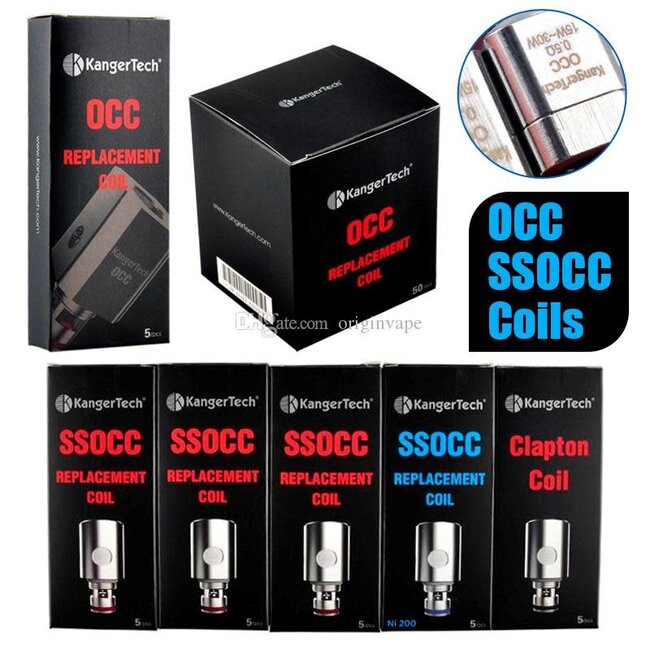 KANGERTECH KANGER TECH  REPLACEMENT 0.2OHM COIL(5 PACK)