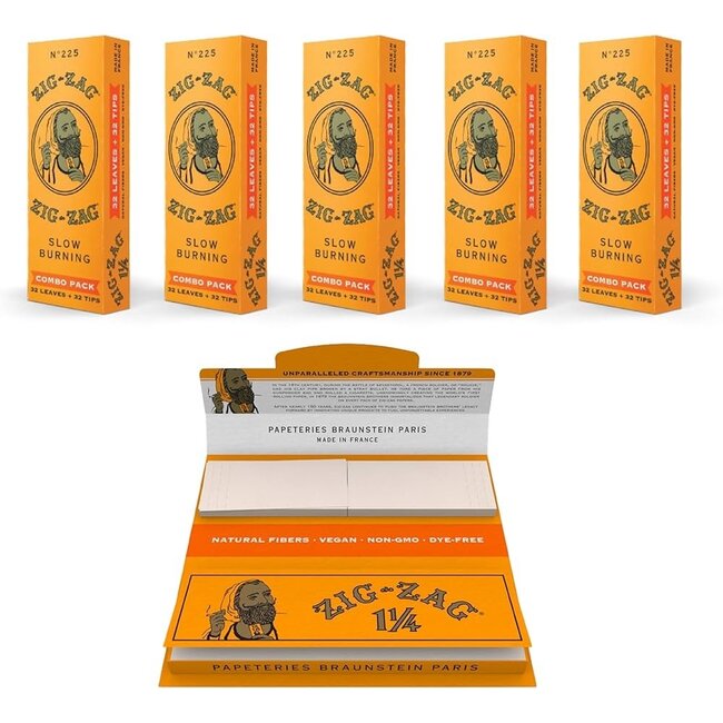ZIG ZAG ZIG-ZAG COMBO PACK 1 1/4 FRENCH ORANGE