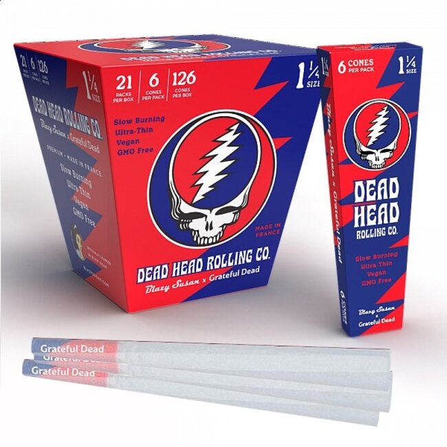 BLAZY SUSAN GRATEFUL DEAD X BLAZY SUSAN ROLLING CONE 1-1/4