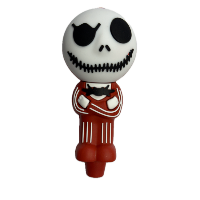 GHOST GRIN SILICONE PIPE-HWS2