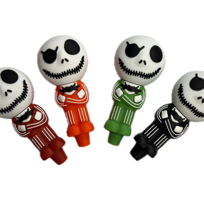 GHOST GRIN SILICONE PIPE-HWS2