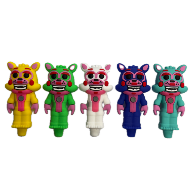 TOXIC TEDDY SILICONE PIPE-CB14