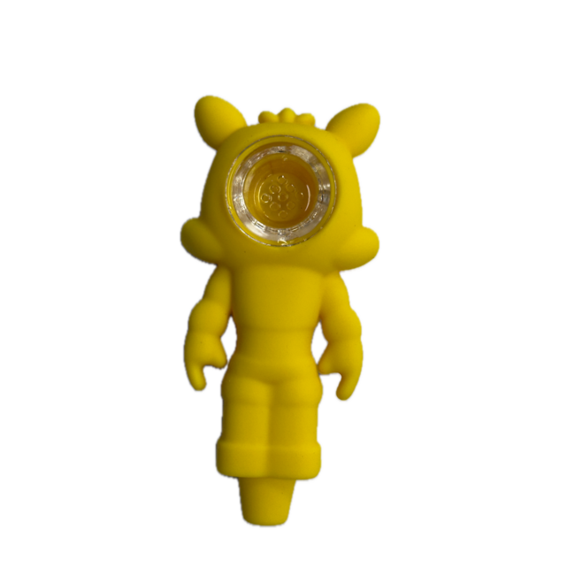 TOXIC TEDDY SILICONE PIPE-CB14