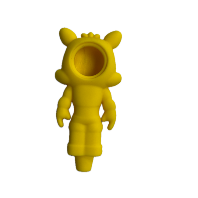 TOXIC TEDDY SILICONE PIPE-CB14