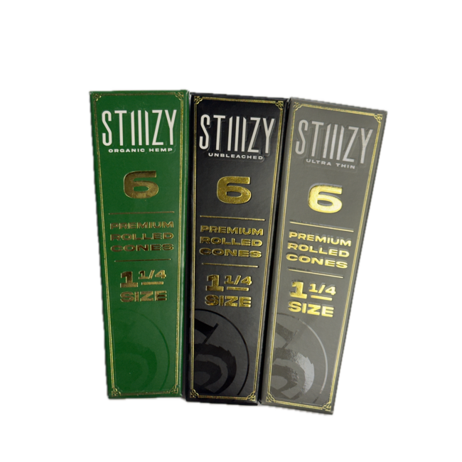 STIIIZY STIIIZY PREMIUM ROLLED CONE 1-1/4(6 PACK)