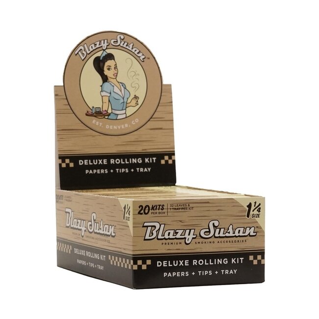 BLAZY SUSAN BLAZY SUSAN UNBLEACHED 1 1/4 DELUXE ROLLING KIT