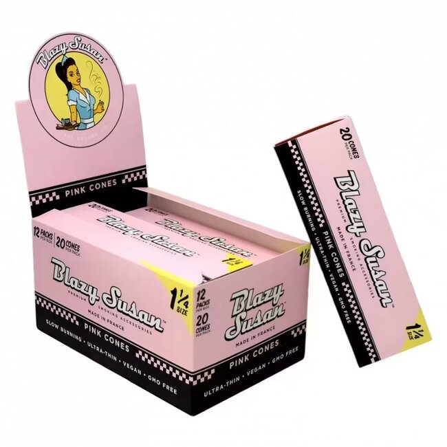 BLAZY SUSAN BLAZY SUSAN PINK CONES 20 PACK 1-1/4- BS-12114-PI