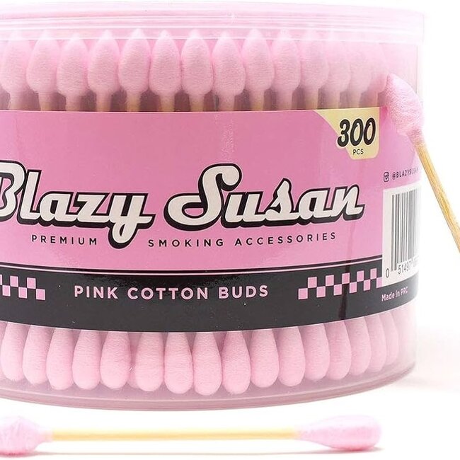 BLAZY SUSAN BLAZY SUSAN PINK COTTON BUDS-BLAZY9