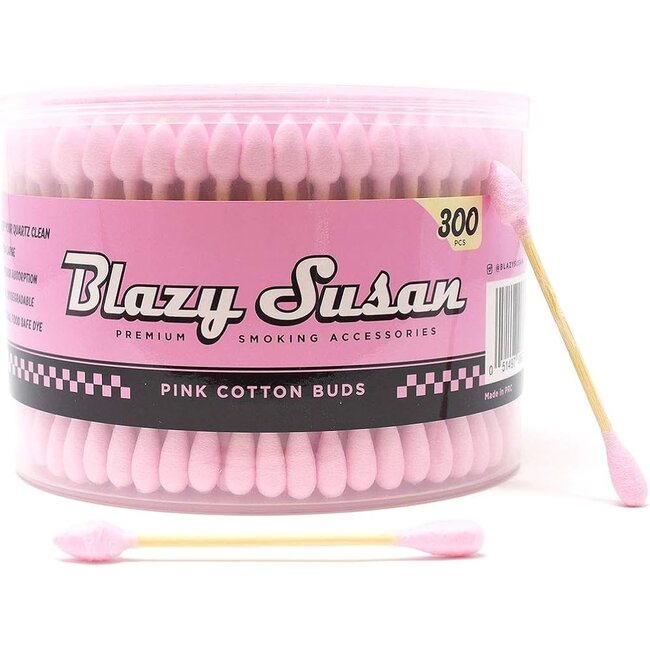 BLAZY SUSAN BLAZY SUSAN PINK COTTON BUDS-BLAZY9