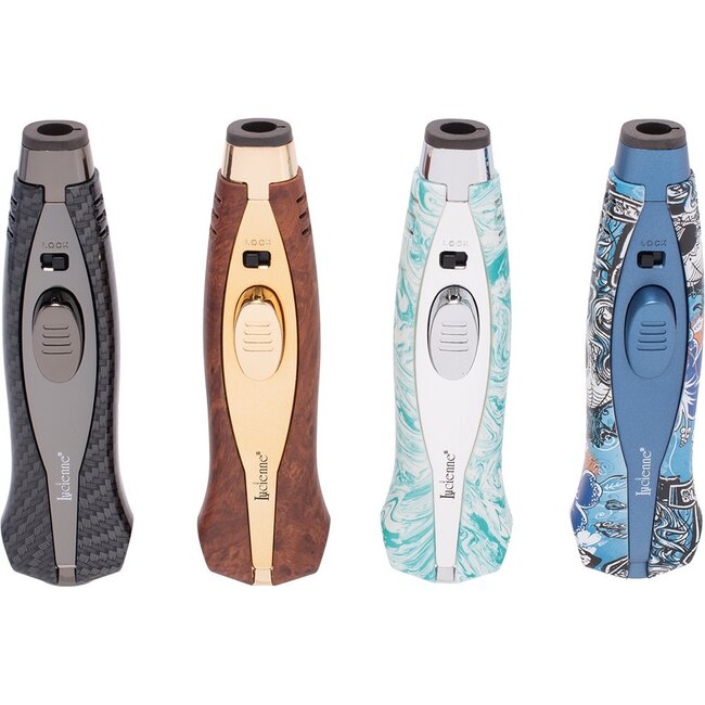 LUCIENNE LUCIENNE SINGLE JET TORCH WITH PRINT-ZD114