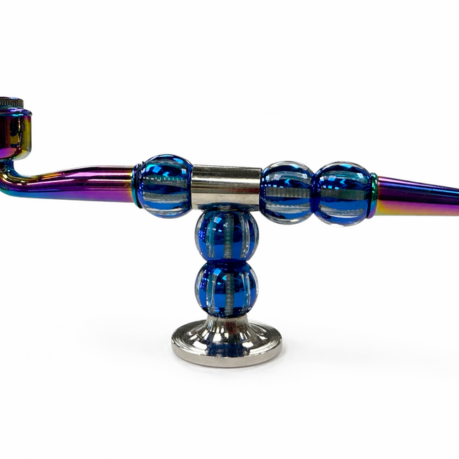 METAL PIPE MULTI COLOUR WITH BLUE -YD158