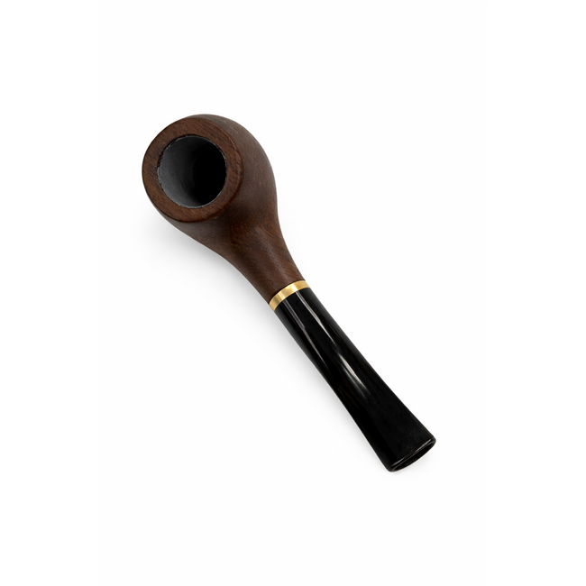 CLASSIC BENT WOODEN HAND PIPE WD-012
