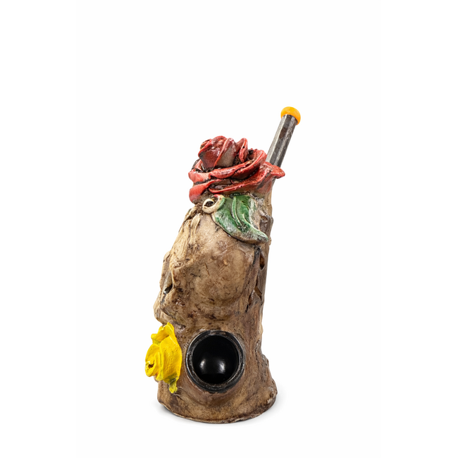 ROSE CROWN SKULL RESIN PIPE YD450-09