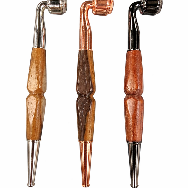 CLASSIC WOOD HANDLE METAL PIPE-YD070