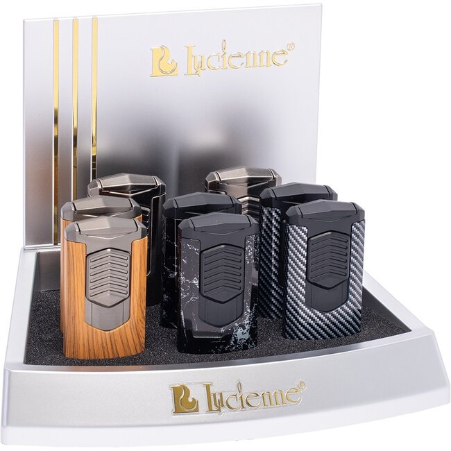 LUCIENNE LUCIENNE TRIPLE JET TORCH WITH PUNCH-ZD223