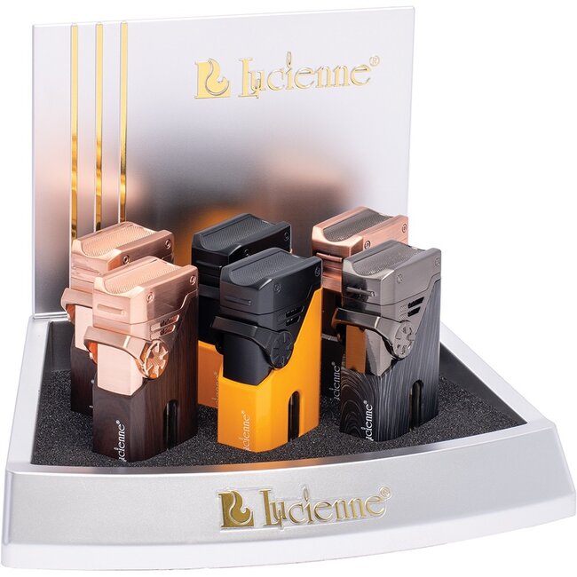 LUCIENNE LUCIENNE QUAD JET TORCH WITH PUNCH&REST-ZD212