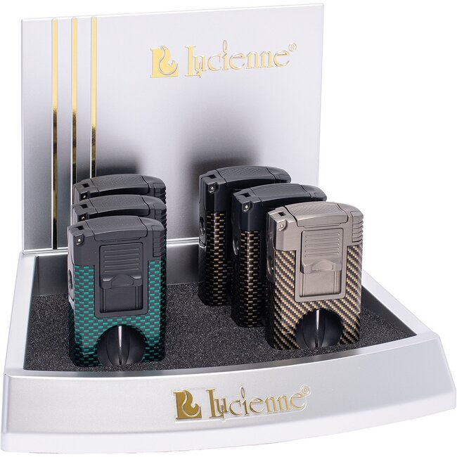 LUCIENNE DOUBLE JET TORCH WITH V CUTTER-ZD224