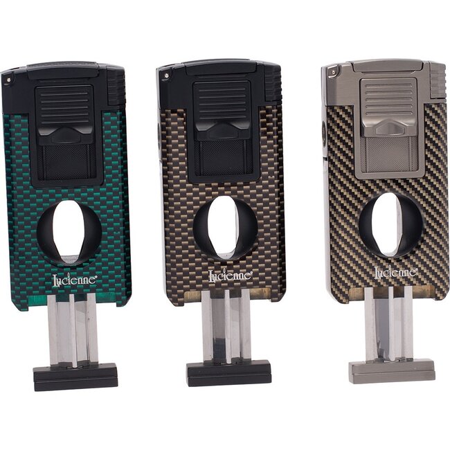 LUCIENNE DOUBLE JET TORCH WITH V CUTTER-ZD224