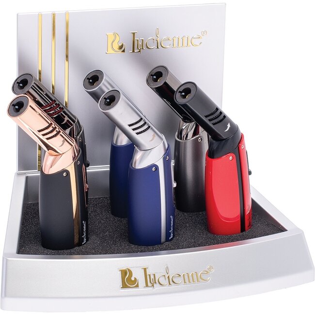 LUCIENNE LUCIENNE SINGLE TORCH FLAME LIGHTER-ZD59