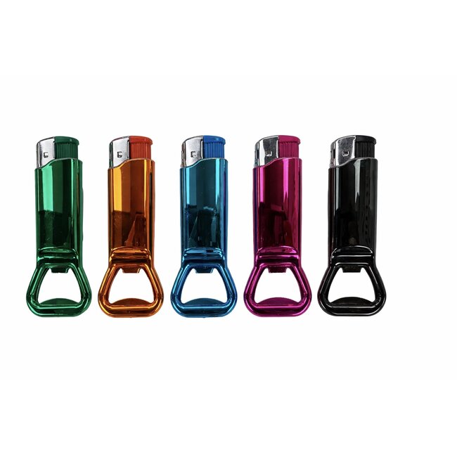 TECHNO TECHNO BOTTLE OPENER METALLIC  LIGHTER-TECHBOT