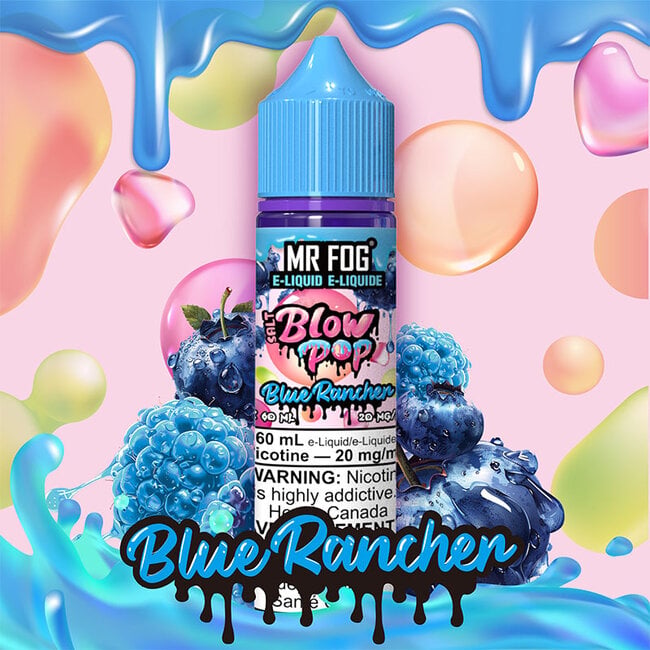 MR FOG BLOW MR FOG E-LQUID BLOW POP SALT NIC