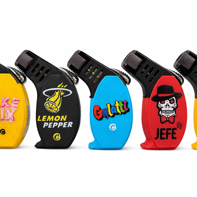 TECHNO TECHNO TORCH SLANT DESIGN LIGHTER- TTSB12