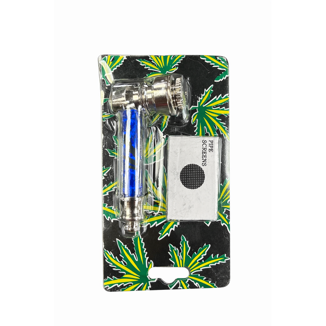 LEAF GLOW POCKET METAL PIPE