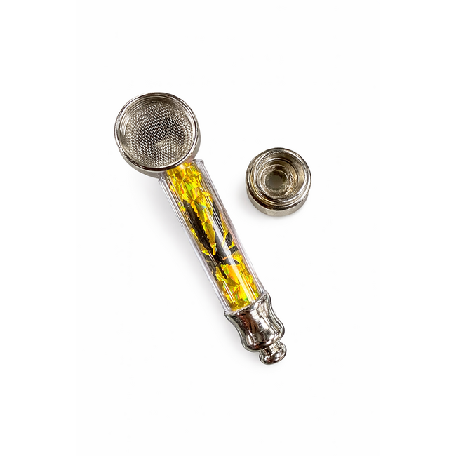 LEAF GLOW POCKET METAL PIPE