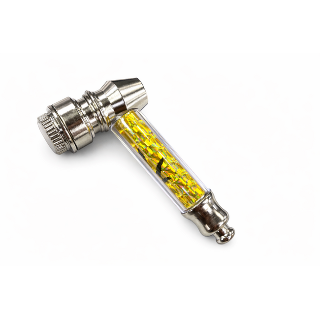 LEAF GLOW POCKET METAL PIPE