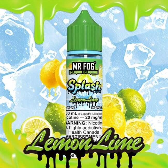 MR FOG SPLASH MR FOG E-LIQUID SPLASH  SALT NIC