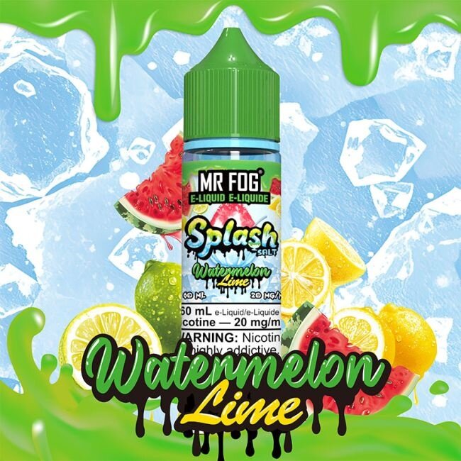 MR FOG SPLASH MR FOG E-LIQUID SPLASH  SALT NIC
