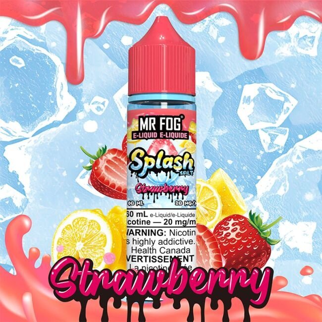 MR FOG SPLASH MR FOG E-LIQUID SPLASH  SALT NIC