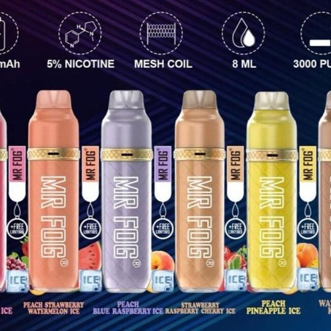 MR FOG MR FOG MAX AIR 2500 PUFFS