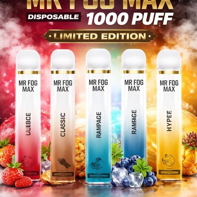 MR FOG MR FOG MAX DISPOSABLE 1000 PUFF LIMITED EDITION