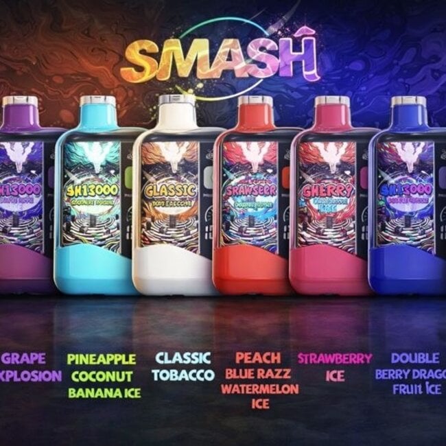 SMASH SMASH DISPOSABLE 13000 PUFFS