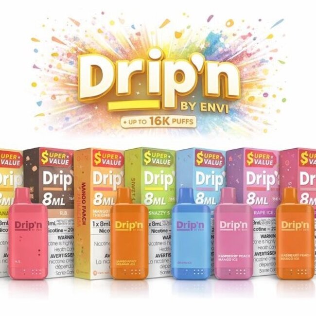 DRIPIN DRIP'N BY ENVI 16K PUFFS