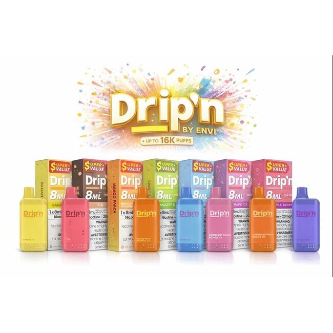 DRIPIN DRIP'N BY ENVI 16K PUFFS