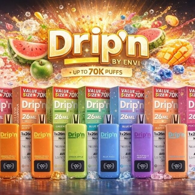 DRIPIN DRIP'N BY ENVI 70K PUFFS