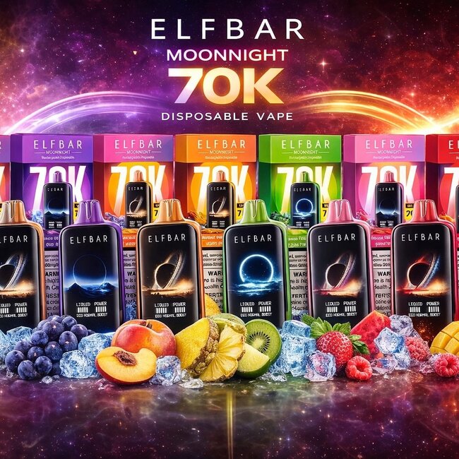 ELF ELF BAR MOONNIGHT 70K DISPOSABLE VAPE