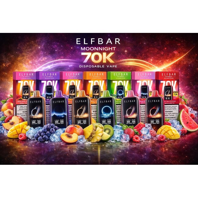 ELF ELF BAR MOONNIGHT 70K DISPOSABLE VAPE