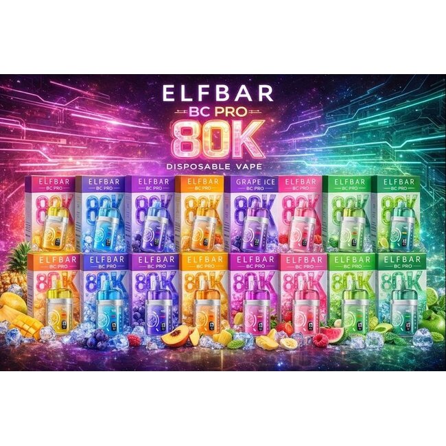ELF ELF BAR BC PRO 80K  DISPOSABLE VAPE