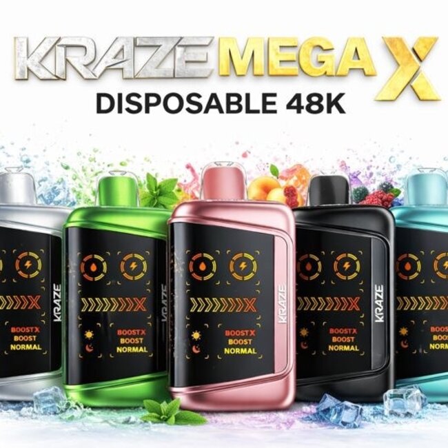 KRAZE KRAZE MEGA X DISPOSABLE 48K
