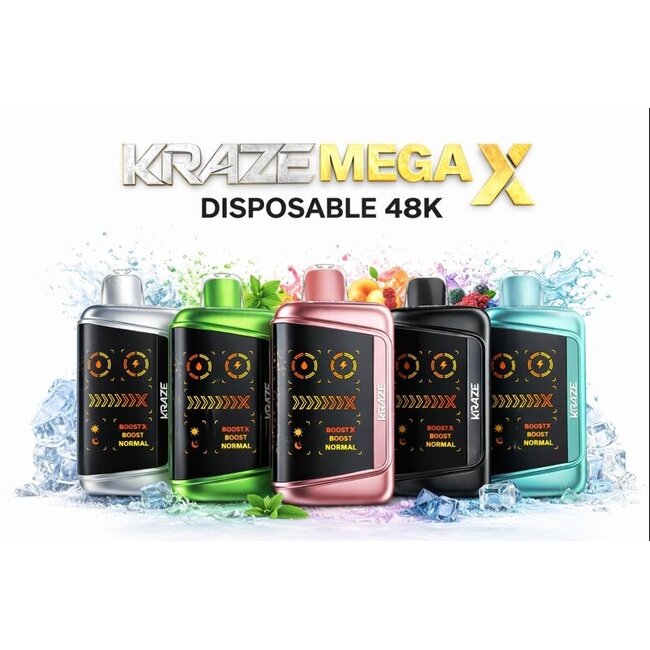 KRAZE KRAZE MEGA X DISPOSABLE 48K