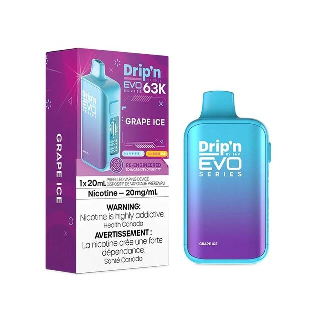 DRIPIN DRIP'N BY ENVI EVO 63K DISPOSABLE