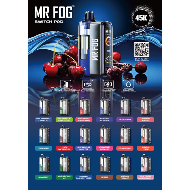 MR FOG MR FOG SWITCH POD KIT 45K