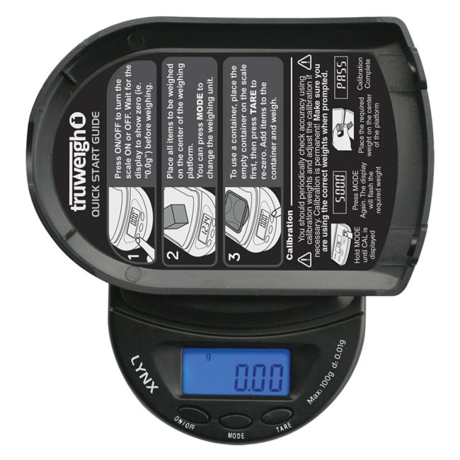 TRUWEIGH TRUWEIGH LYNX DIGITAL MINI SCALE 100G-SC225