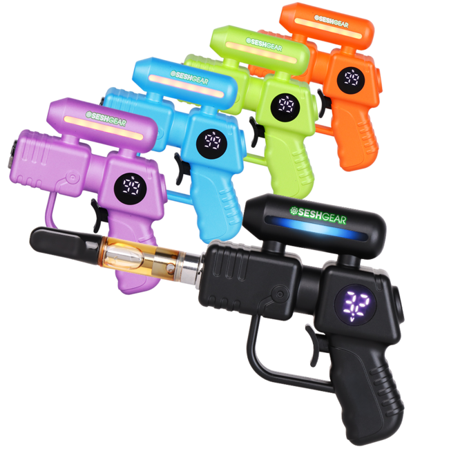 SESHGEAR SESHGEAR 510 RAY GUN VARIABLE VOLTAGE VAPORIZER -V1218