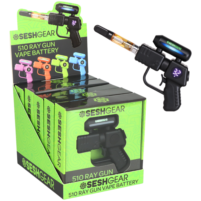 SESHGEAR SESHGEAR 510 RAY GUN VARIABLE VOLTAGE VAPORIZER -V1218