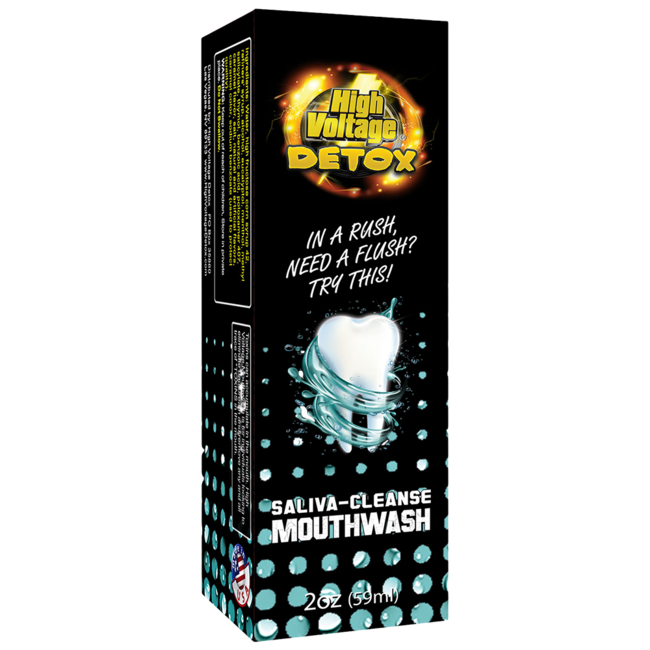 HIGH VOLTAGE HIGH VOLTAGE DETOX SALIVA CLEANSE MOUTHWASH-DT33