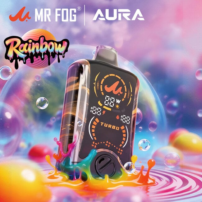 MR FOG MR FOG AURA RAINBOW STEEZY 60K DISPOSIBLE